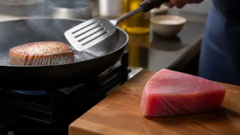 Thon à la poêle : 3 astuces pour une cuisson parfaite