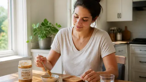 Beurre de cacahuètes : 25 g de protéines par portion, le secret bien-être