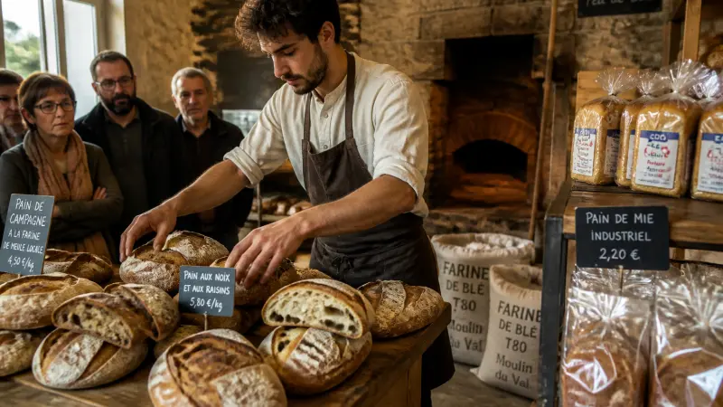 Qu’est-ce qui différencie réellement un pain artisanal d’un pain industriel ?