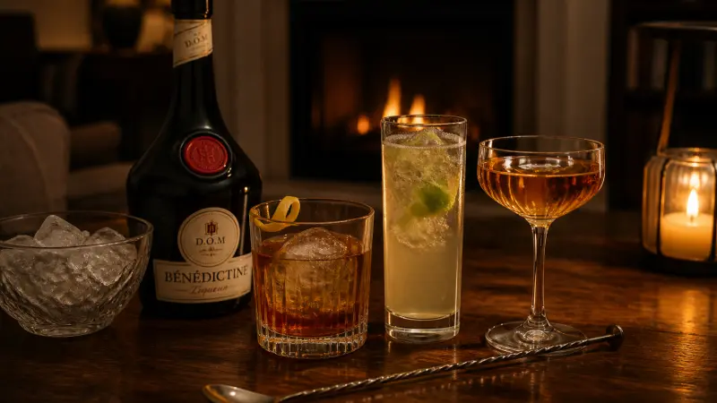 3 cocktails à la Bénédictine pour épater vos convives